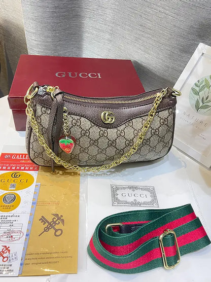 شنطة قوتشي الماستر شنط وحقائب gucci bags بني