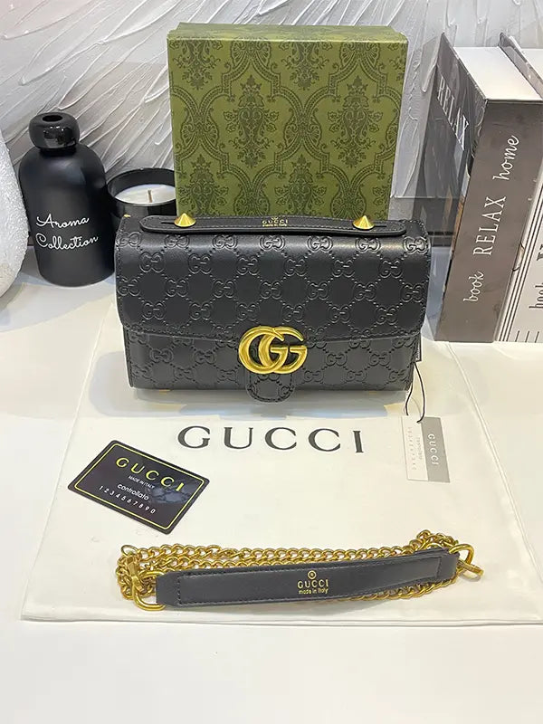 شنطة قوتشي اسود سمول شنط وحقائب gucci bags