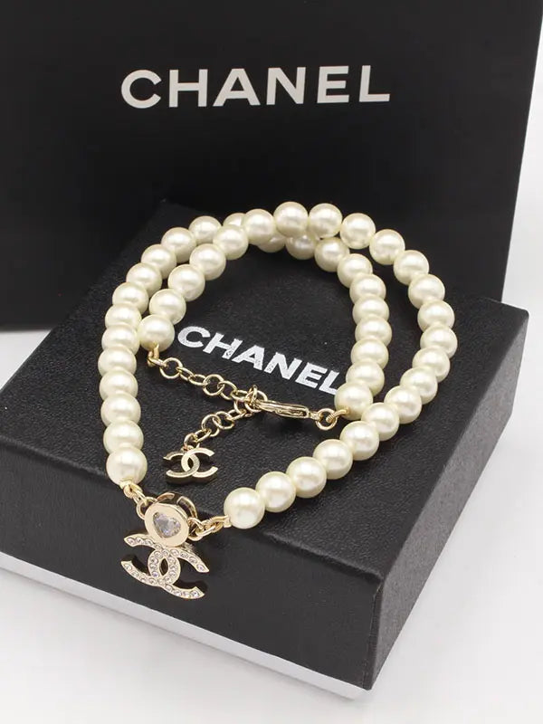 سلسال شانيل لولو زركون لوقو سلسال chanel