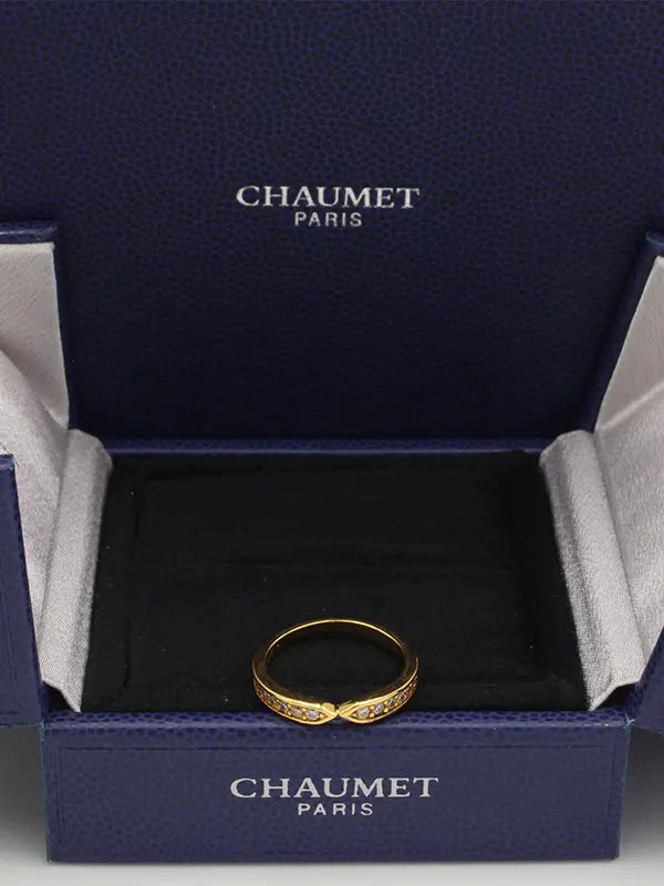 خاتم شومية ماستر زركون خواتم chaumet ذهبي 6