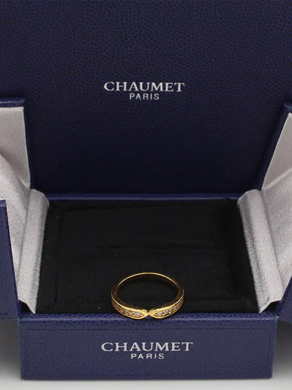 خاتم شومية ماستر زركون خواتم chaumet ذهبي 6