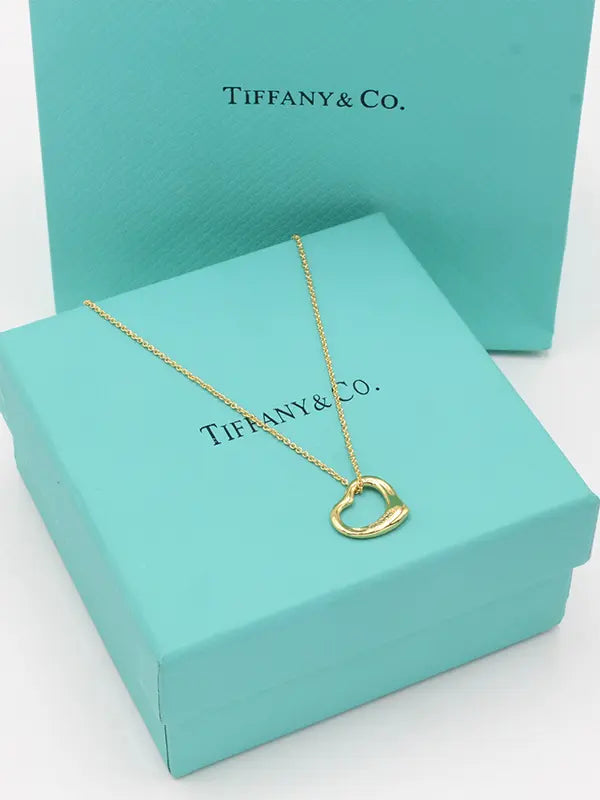 سلسال تيفاني قولد هارت ماستر سلسال tiffany