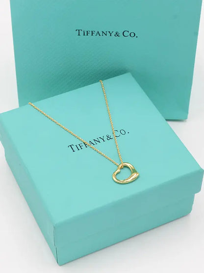 سلسال تيفاني قولد هارت ماستر سلسال tiffany