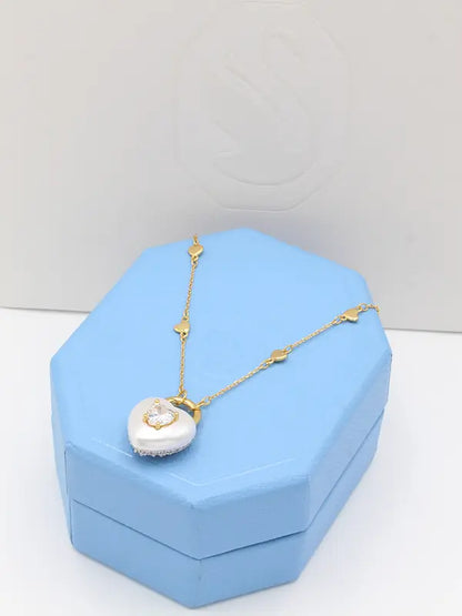 سلسال سواروفسكي ايديليا قلب ماستر سلسال Swarovski
