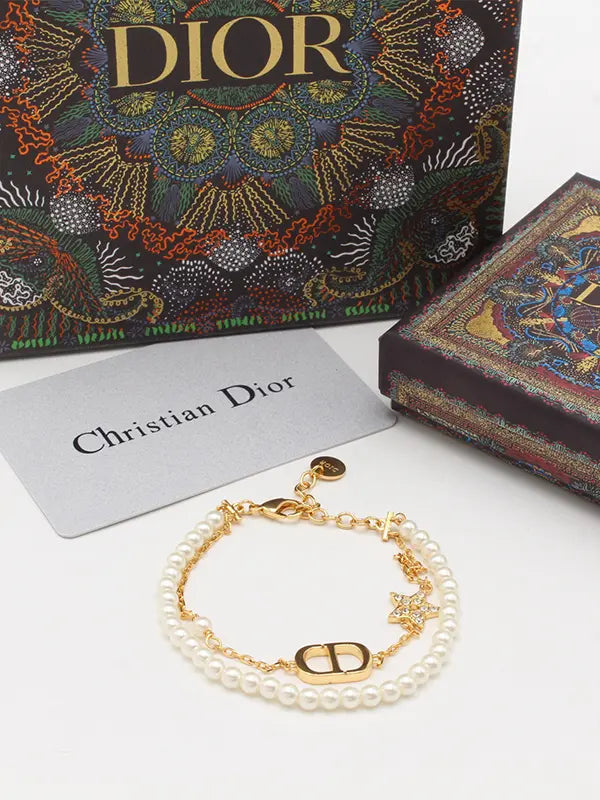 اساور ديور تو لاينز لوقو لولو اسواره dior ذهبي