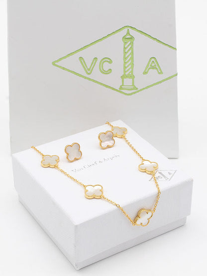 طقم فان كليف 5 وردات 02517 اطقم van cleef