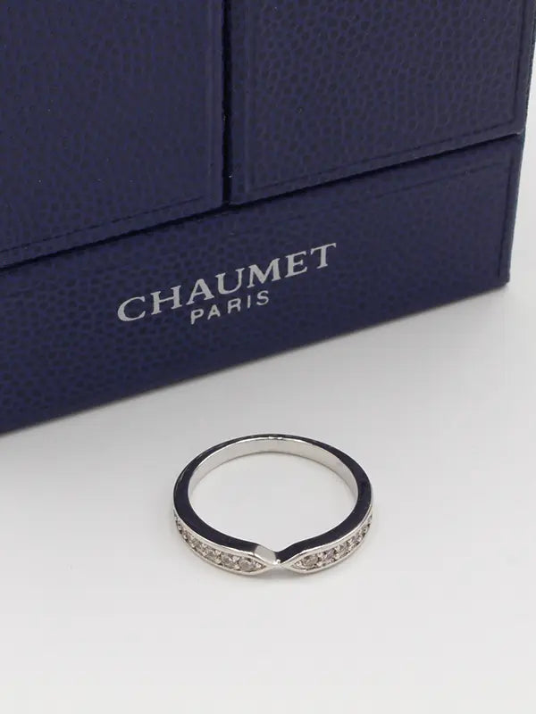 خاتم شومية ماستر زركون خواتم chaumet فضي 6