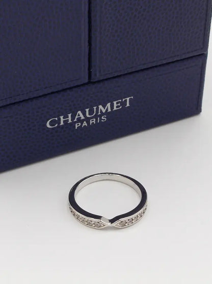 خاتم شومية ماستر زركون خواتم chaumet فضي 6