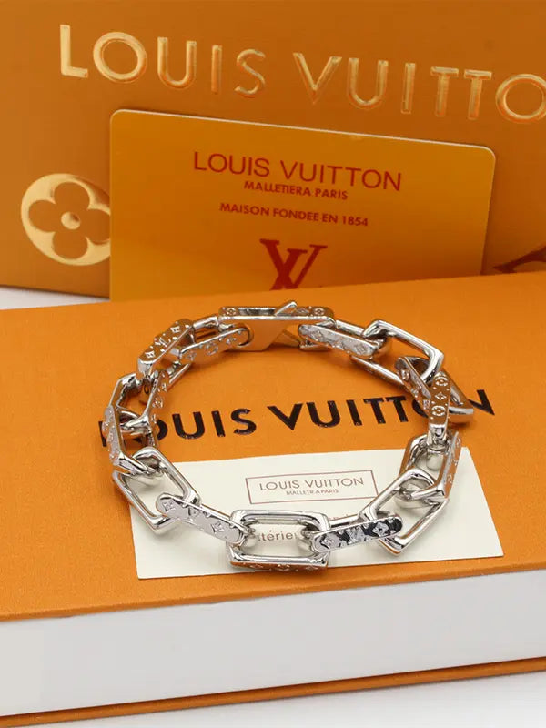 اسواره لويس فيتون بلاتنيوم للجنسين اسواره louis vuitton