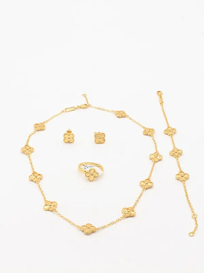 طقم فان كليف ورود ميني 4 قطع اطقم van cleef