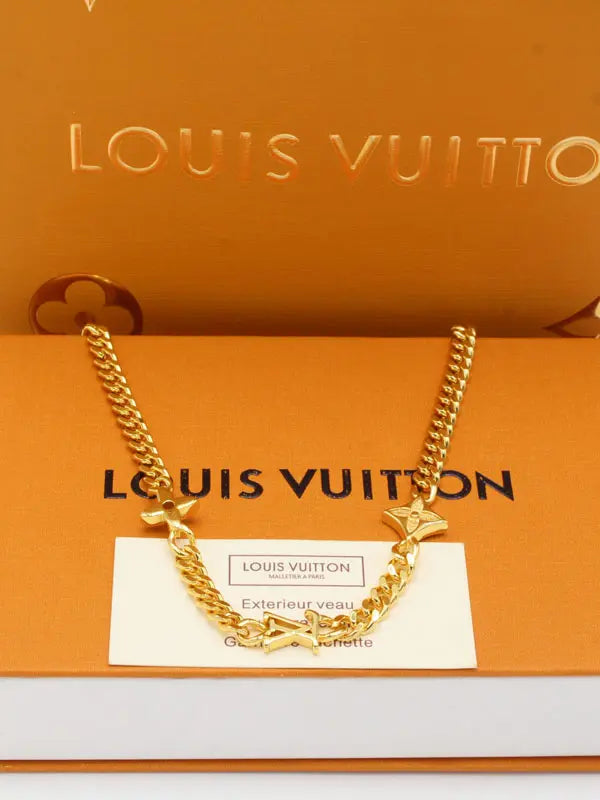 سلسال تشوكر لويس فيتون لوقو سلسال louis vuitton
