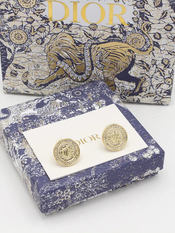 حلق ديور مدور 591 حلق dior
