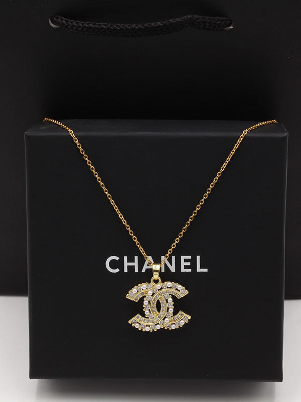 سلسال شانيل لوقو لوقو وزركون سلسال chanel