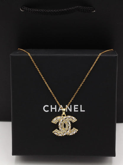 سلسال شانيل لوقو لوقو وزركون سلسال chanel