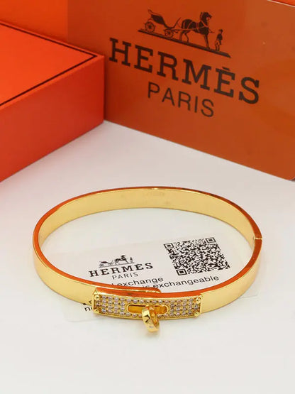 اساور هيرمز ماستر الجديد زركون اسواره HERMES ذهبي