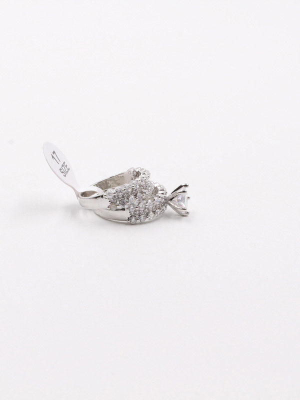 خاتم توينز دبل لاينز زركون خواتم jewel