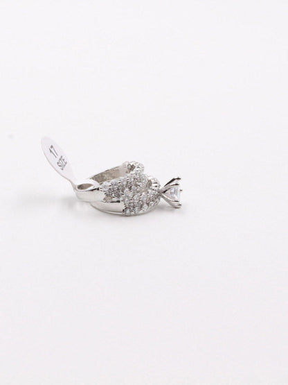 خاتم توينز دبل لاينز زركون خواتم jewel