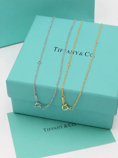 سلسال تيفاني قولد هارت ماستر سلسال tiffany