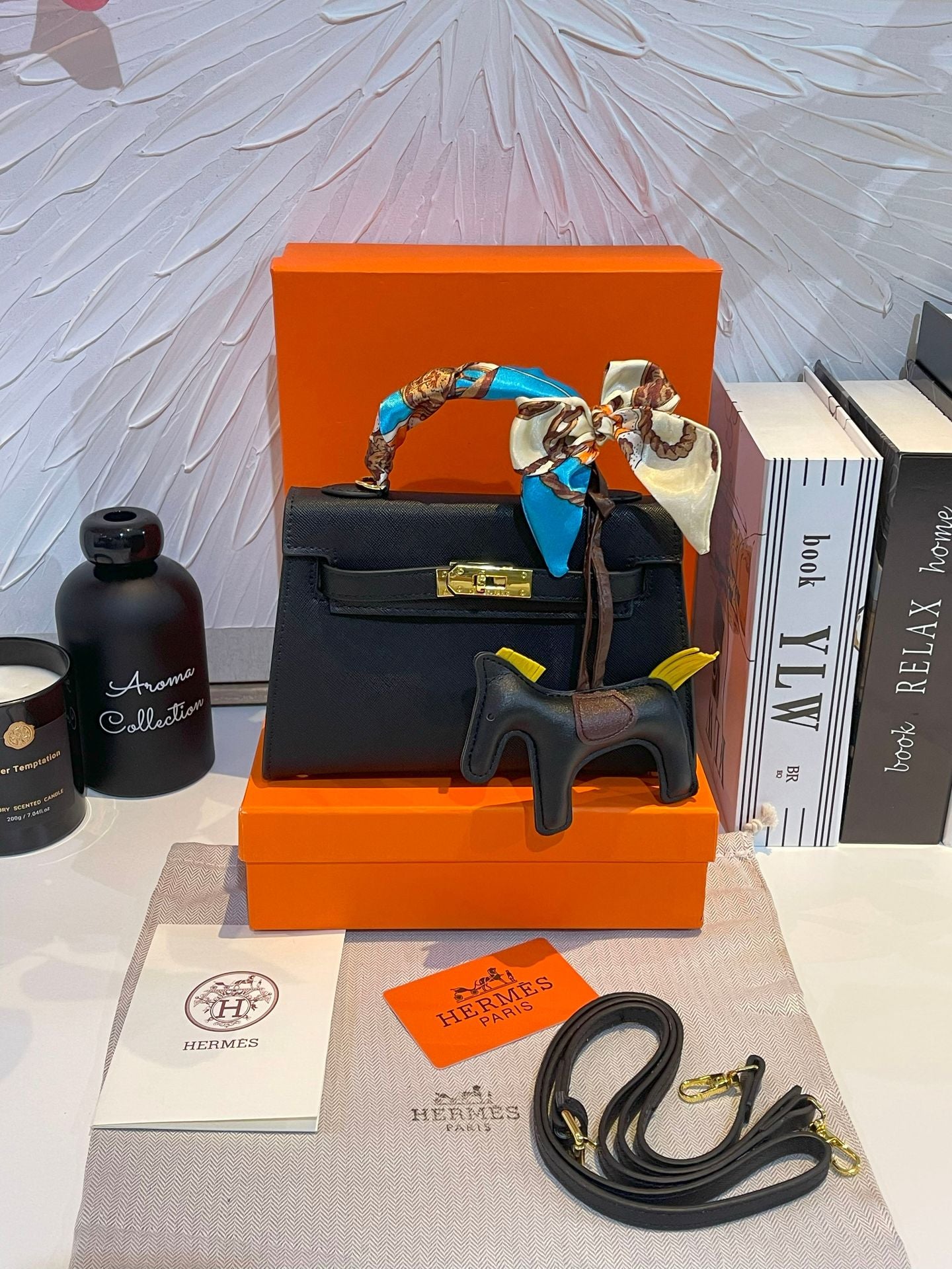 شنطة هيرمز بيركن 20 شنط وحقائب hermes bag اسود 1