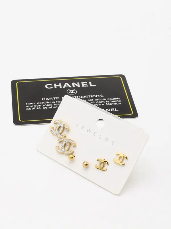 مجموعه حلق شانيل 606 حلق chanel