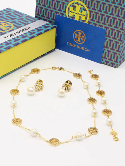 طقم توري بورش 3 قطع زركون ولولو اطقم tory burch