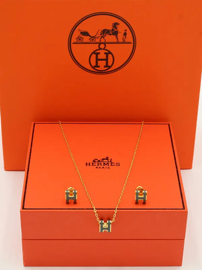 طقم هيرمز ملون ناعم ماستر لوقو