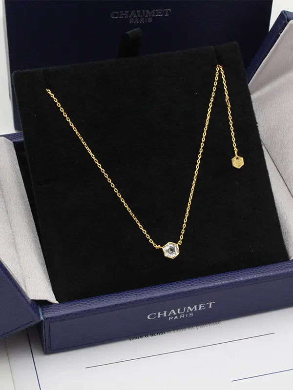 سلسال شومية زركون ناعم لوقو ماستر سلسال chaumet