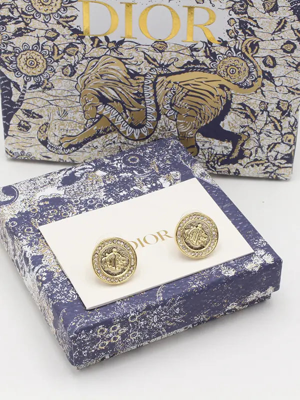 حلق ديور مدور 591 حلق dior