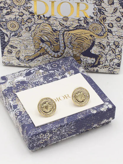 حلق ديور مدور 591 حلق dior