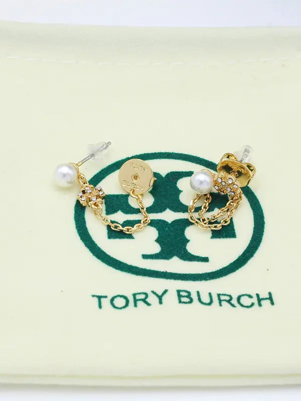 حلق توري بورش لوقو شاين حلق tory burch