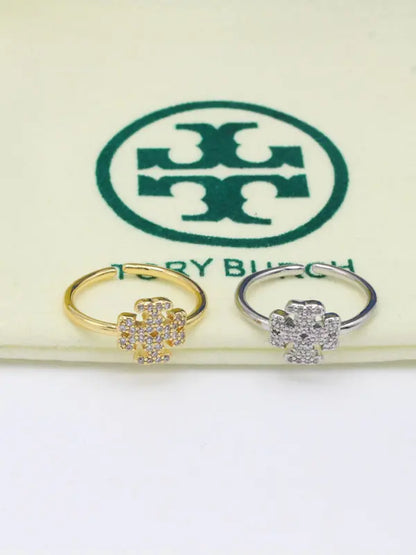 خاتم توري بورش زركون ماستر ناعم خواتم tory burch