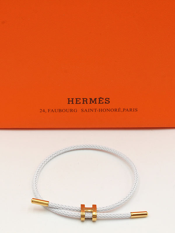 اسوارة هيرمز جلد اسود لوقو اسواره HERMES
