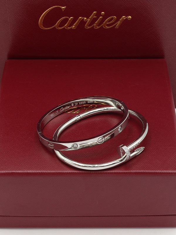 اسوارة كارتير مسمار مع اسواره لوف زركون اسواره CARTIER