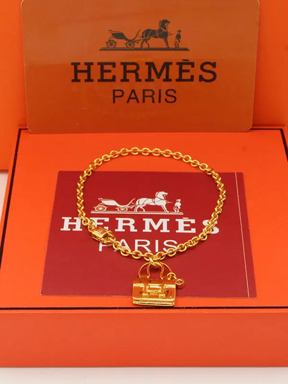 اساور هيرمز ماستر الجديد نيو كي اسواره HERMES ذهبي