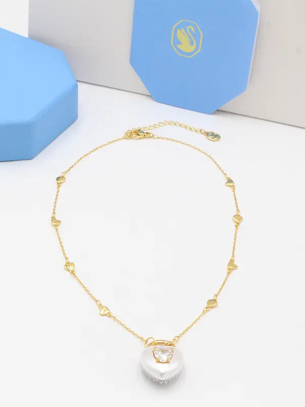 سلسال سواروفسكي ايديليا قلب ماستر سلسال Swarovski