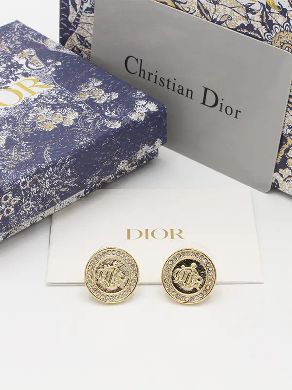 حلق ديور مدور 591 حلق dior