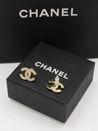 حلق شانيل زركون 575 حلق chanel
