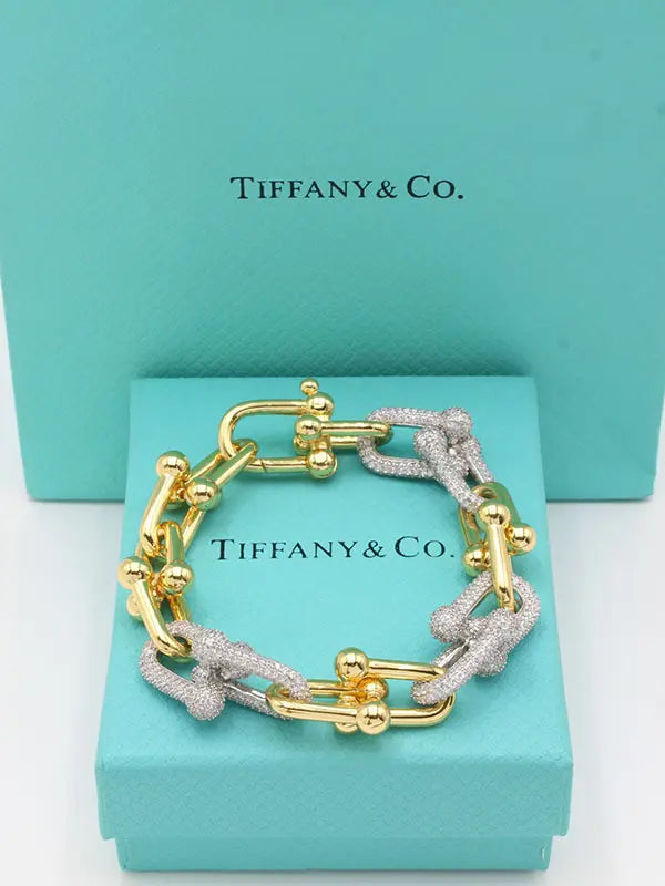 اساور تيفاني الجديد ملتي زركون ماستر اسواره tiffany ذهبي