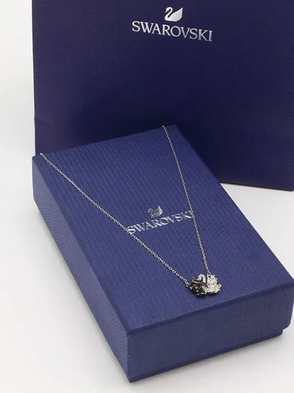 سلسال سواروفسكي الجديد صغير لوقو سلسال Swarovski