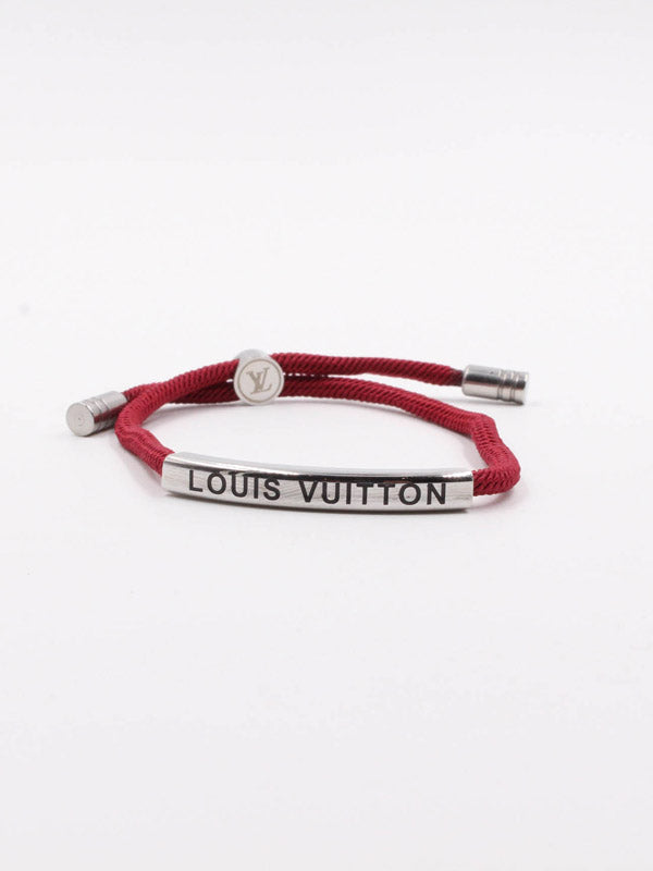 اسواره لويس فيتون ليذر لوقو SLIM اسواره louis vuitton عنابي