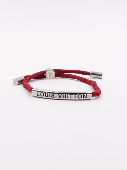 اسواره لويس فيتون ليذر لوقو SLIM اسواره louis vuitton عنابي