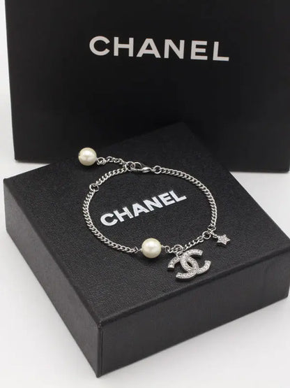 اسواره شانيل فضي 856 ماستر اسواره chanel
