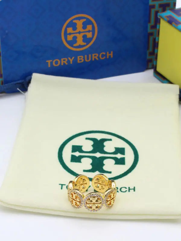 خاتم توري بورش زركون سيركلز ماستر خواتم tory burch