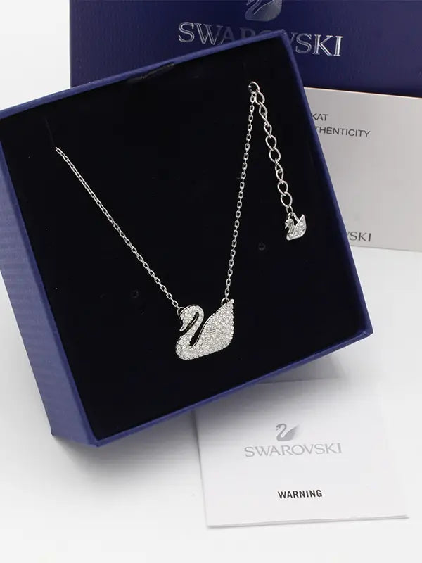 سلسال سواروفسكي سوان كرستال سلسال Swarovski