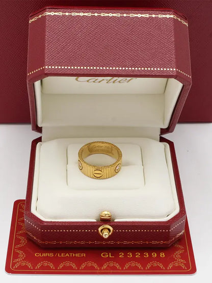 خاتم كارتير الجديد زركون لوقو خواتم CARTIER ذهبي 8