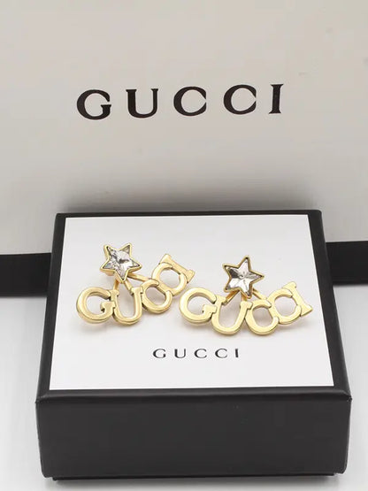 حلق قوتشي لوقو مطفي حلق gucci