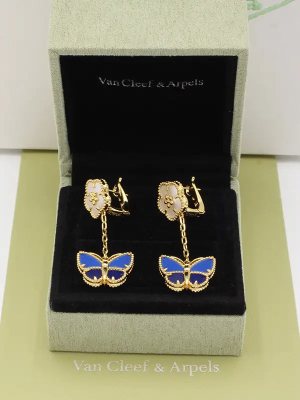 حلق فان كليف فينتاج الامبرا وسط الماستر حلق van cleef