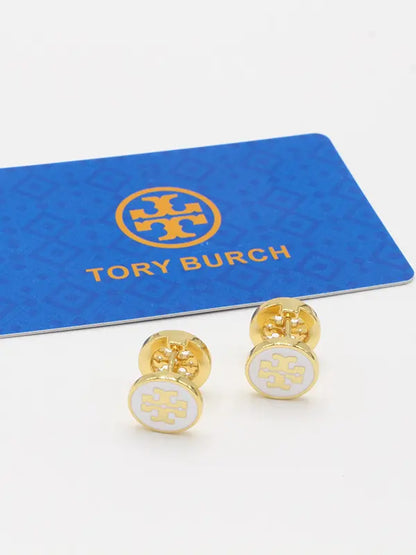حلق توري بورش ابيض تو سايد لوقو حلق tory burch