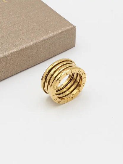 خاتم بولغاري عريض خواتم bvlgari