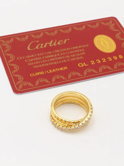 خاتم كارتير زركون نيو هاي ماستر خواتم CARTIER